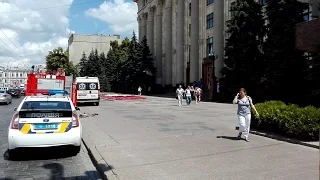 В Харькове минировали ОГА