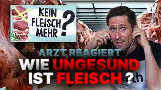 Arzt reagiert auf Fleischkonsum: "Sollten wir Menschen weniger Fleisch essen? " [Reaction Quarks]