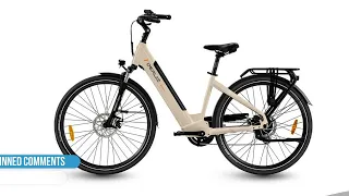 DERUIZ Quartz Electric Bike 28 Inch Urban Bicycle Ebike 48V 250W Bafang Hub Motor 48V 644WH Battery