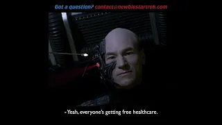Nobody's afraid of Socialist Borg Picard