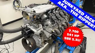 JUNKYARD LS MONSTER MAKEOVER! HOW TO TRANSFORM YOUR JUNKYARD 5.3L INTO A 7,700 RPM, 542-HP DEMON!