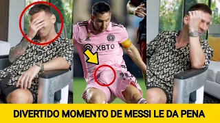 MIRA EL DIVERTIDO MOMENTO DE MESSI - LE PREGUNTAN POR SU BICHO