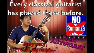 Top 10 over played classical guitar pieces (songs)