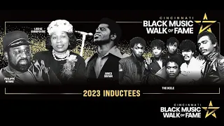 The 2023 Cincinnati Black Music Walk of Fame Induction Ceremony