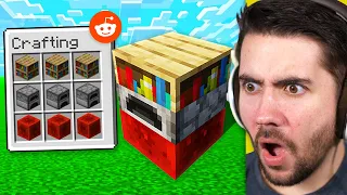 Testing 1000IQ Minecraft Hacks To See If They Work!