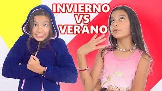 DIA DE VERANO VS DIA DE INVIERNO | TV ANA EMILIA