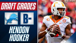 Lions SELECT Tennessee QB Hendon Hooker in the THIRD ROUND of the 2023 NFL Draft | CBS Sports