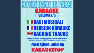 Beau comme le soleil (Originally Performed by Notre Dame De Paris Cast) (Karaoke Version)