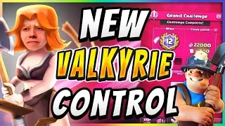 *NEW* MINER POISON w/ VALKYRIE! Miner Poison Control Deck — Clash Royale