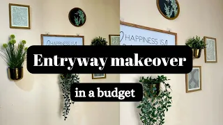 Aesthetic entryway decorating ideas with Amazon finds  | entryway wall decor ideas | Amazon haul |