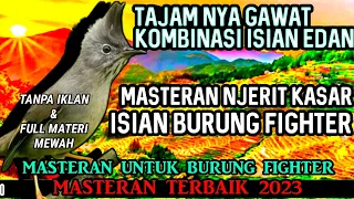 MASTERAN NJERIT KASAR ISIAN BURUNG FIGHTER || FULL ISIAN TAJAMNYA GAWAT KOKBINASI ISIAN EDAN@Baonk