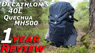 Decathlon's Quechua MH500 40 Litre Backpack One Year Review