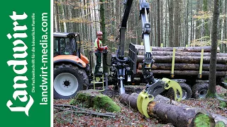 Palms Krananhänger im Test | landwirt-media.com