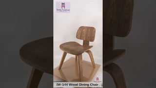 Sendy Furniture IW 144 Eames LCW Armless Wood Restaurant Chairs Modern Furniture