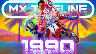MX TIMELINE: 1990 - Everything That Happened In Motocross In the Year 1990