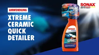 How to use SONAX XTREME Ceramic Ultra Slick Detailer