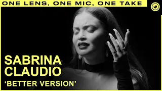 Sabrina Claudio - Better Version (LIVE) ONE TAKE | THE EYE Sessions