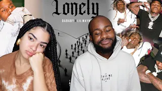 WE DIDN'T KNOW WE NEEDED THIS! 😳🔥 | DaBaby Featuring Lil Wayne - "Lonely" (Official Audio) REACTION
