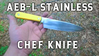 Making an AEB-L Stainless Chef Knife