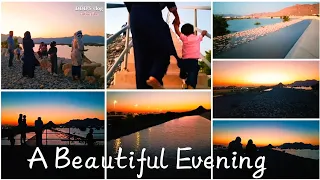 A beautiful evening in Oman || മഴ സമ്മാനിച്ച ഡാം view ആണ് 🤩🤩 || Evening vibes