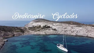 Grèce en voilier :  Dodécanèse Cyclades