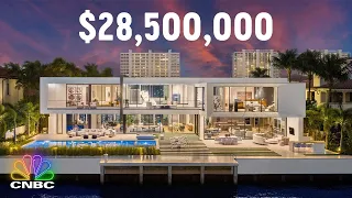 Tour this $28.5 Million Florida mansion | Secret Lives of the Super Rich | CNBC Prime
