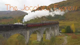 The Jacobite Express (Hogwarts Express) Glenfinnan Part 2 of 3) Drone Footage - Scotland