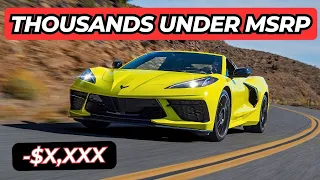 2024 C8 Corvettes already BELOW Sticker! Z06s coming WAY DOWN