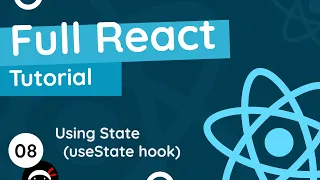 Full React Tutorial #8 - Using State (useState hook)