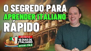 O segredo para aprender italiano rápido | AULA 1 | DESAFIO 15 DIAS DE ITALIANO