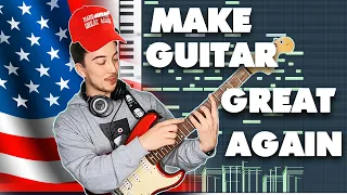 MAKE YOUR GUITAR GREAT AGAIN | Making a Beat in FL Studio