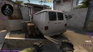 Mirage Fast Van jump CSGO (TenZ's jump)