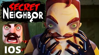 Secret Neighbor Mobile - Gameplay Walkthrough & Review ( IOS Tutorial )