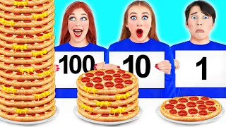 Tantangan 100 Lapis Makanan #4 Multi DO Challenge