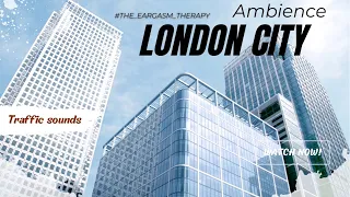 LONDON CITY ambience sound effects | traffic sound effects | 1 hour