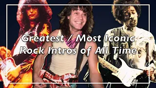 The Greatest/Most Iconic Rock Intros of All Time