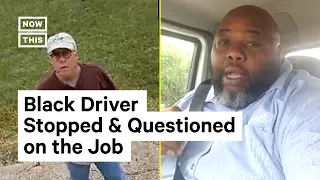 Black Delivery Driver Stopped & Questioned by Community President | NowThis