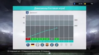 PES2018 -  online divisions . 950 rating.