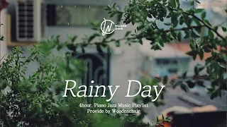 On a rainy day, moist jazz that matches the sound of rain  | Jazz on The Rainy Day