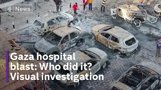 Who was behind the Gaza hospital blast – visual investigation