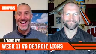 Browns Live: Week 11 vs Detroit Lions