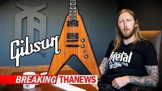 NEW DAVE MUSTAINE GIBSON GUITARS - THA NEWS