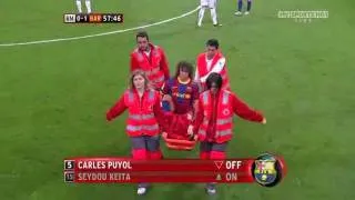 Carles Puyol vs Real Madrid Away