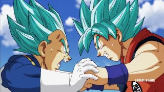 Goku Vs Vegeta English Dub End Of Dragon Ball Super Episode 131