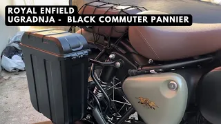 Royal Enfield Ugradnja: Black Commuter Pannier