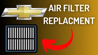 Engine Air Filter Replacement Chevrolet Cruze 2011-2016