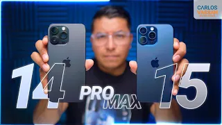 iPhone 15 Pro Max VS iPhone 14 Pro Max | ¿Te conviene cambiarlo?