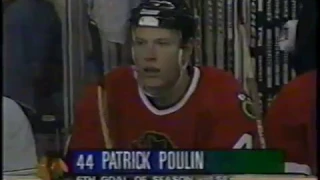 Sergei Krivokrasov assists on Patrick Poulin goal (1995)