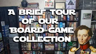 A tour of our board game collection