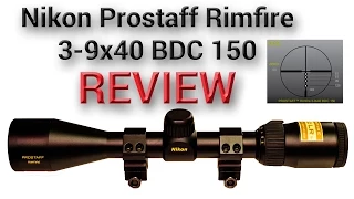 Review: Nikon Prostaff Rimfire 3-9x40 BDC 150